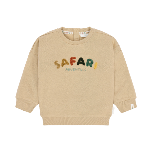Little Dutch Toddler boys Winter 26 Sweater Warm Taupe