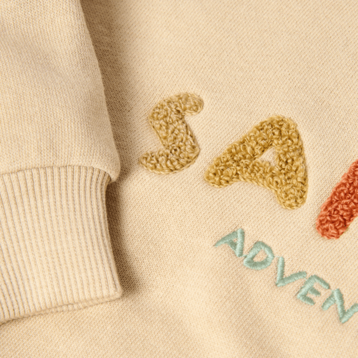 Little Dutch Toddler boys Winter 26 Sweater Warm Taupe