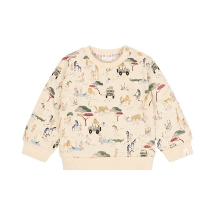 Little Dutch Toddler boys Winter 26 Sweater Safari Adventure