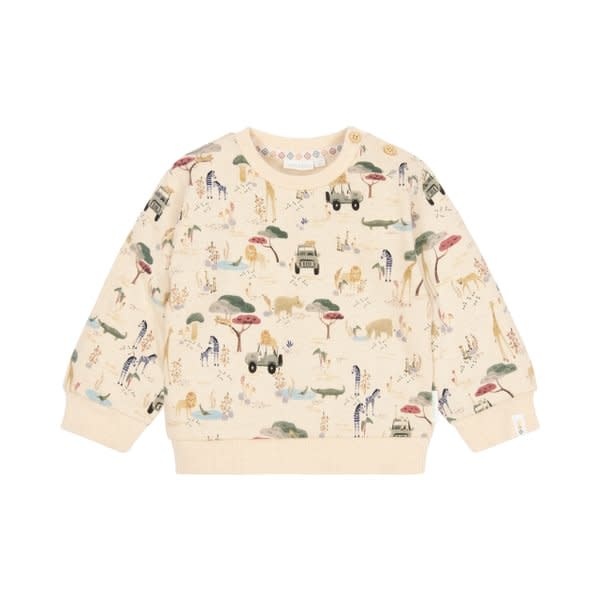 Little Dutch Toddler boys Winter 26 Sweater Safari Adventure