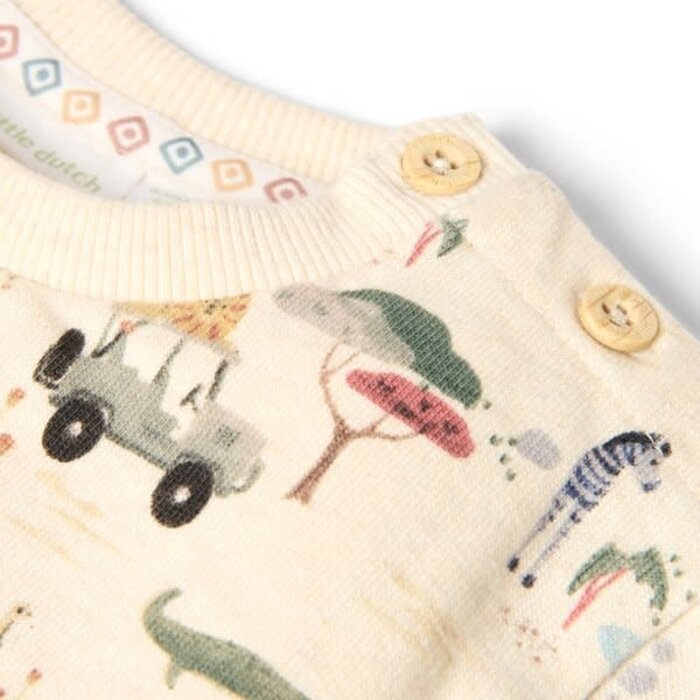 Little Dutch Toddler boys Winter 26 Sweater Safari Adventure