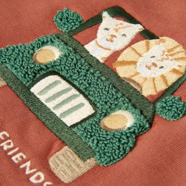 Little Dutch Toddler boys Winter 26 Sweater Desert Red