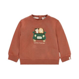 Little Dutch Toddler boys Winter 26 Sweater Desert Red