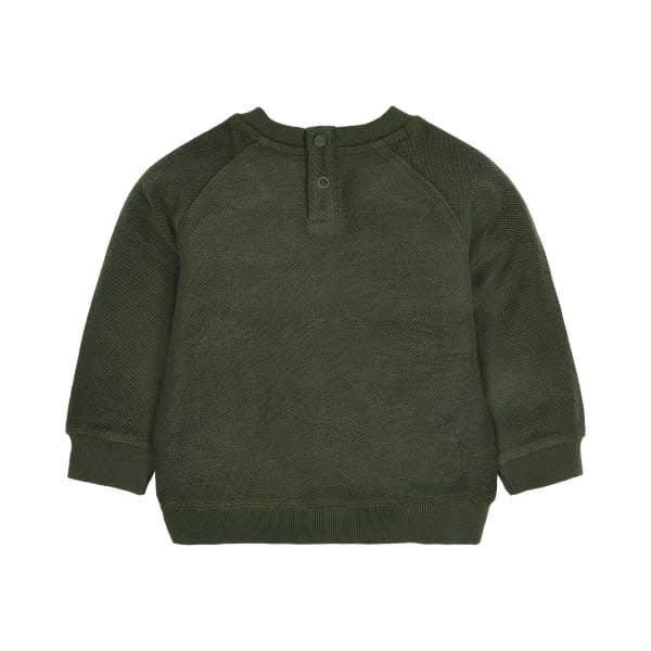 Little Dutch Toddler boys Winter 26 Sweater Deep Olive
