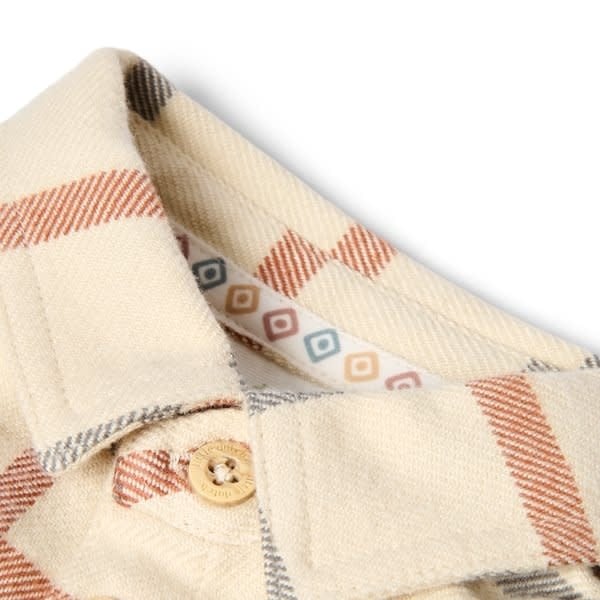 Little Dutch Toddler boys Winter 26 Overshirt Safari Check