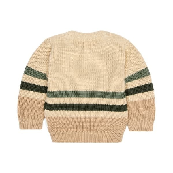 Little Dutch Toddler boys Winter 26 Gebreide trui Warm Taupe