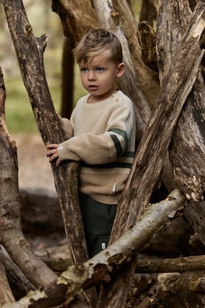 Little Dutch Toddler boys Winter 26 Gebreide trui Warm Taupe