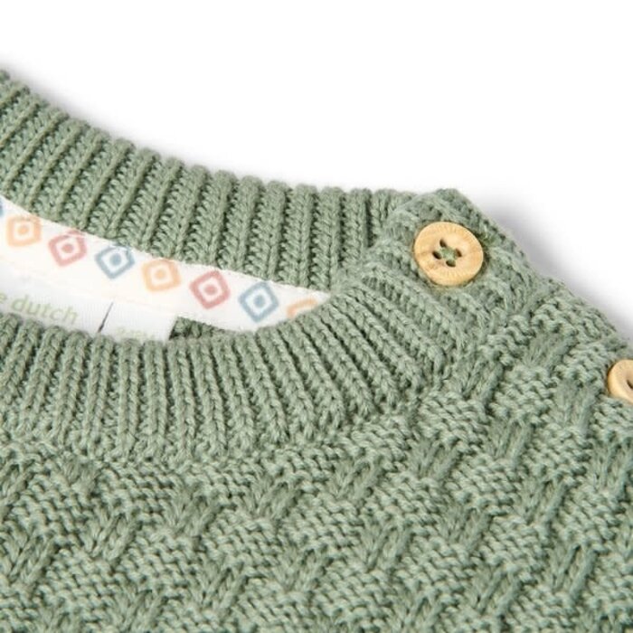 Little Dutch Toddler boys Winter 26 Gebreide trui Sage