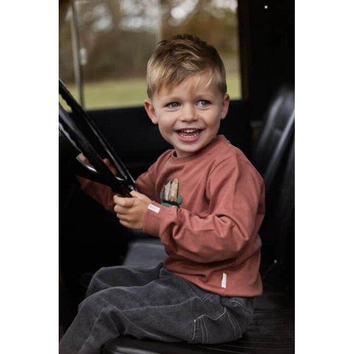 Little Dutch Toddler boys Winter 26 Denim Grey