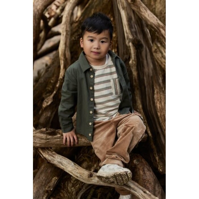 Little Dutch Toddler boys Winter 26 Broek Mudstone