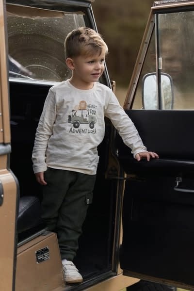 Little Dutch Toddler boys Winter 26 Broek Deep Olive