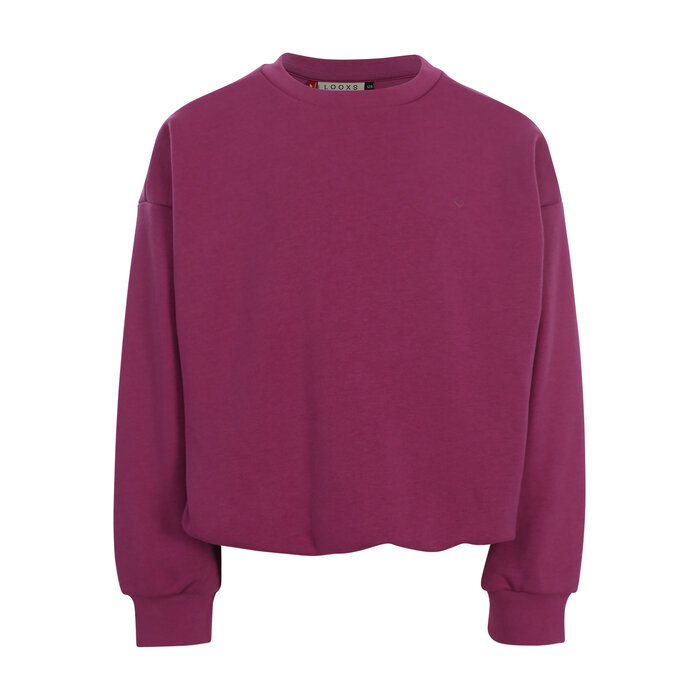 Looxs Little balloon sweater DARK VIOLET