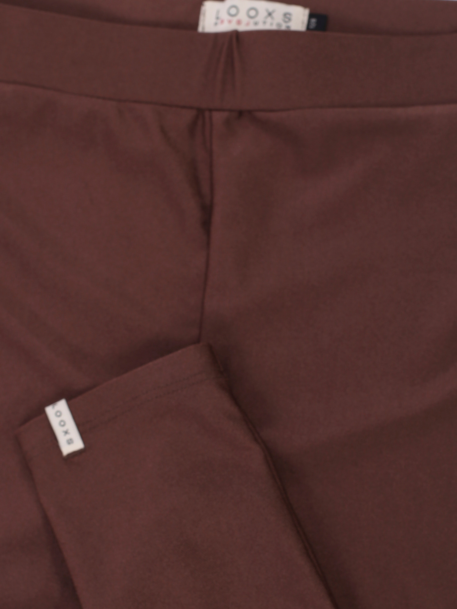 Looxs Little heart shiny legging CHESTNUT