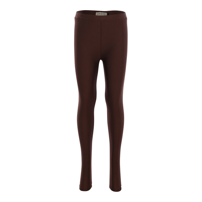 Looxs Little heart shiny legging CHESTNUT