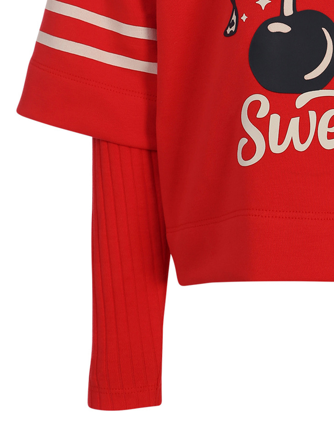 Looxs Little interlock T-shirt Chilli red
