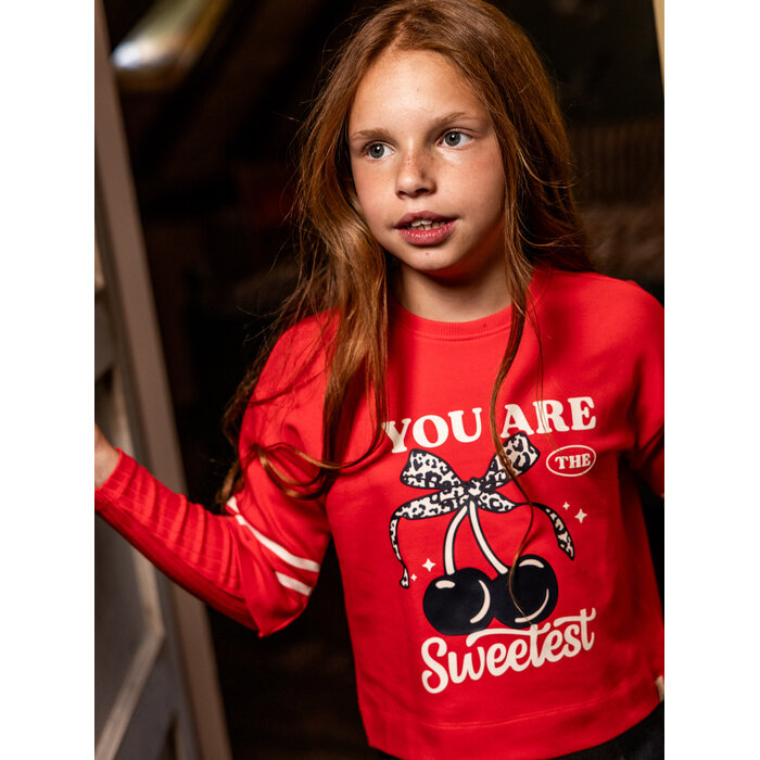 Looxs Little interlock T-shirt Chilli red