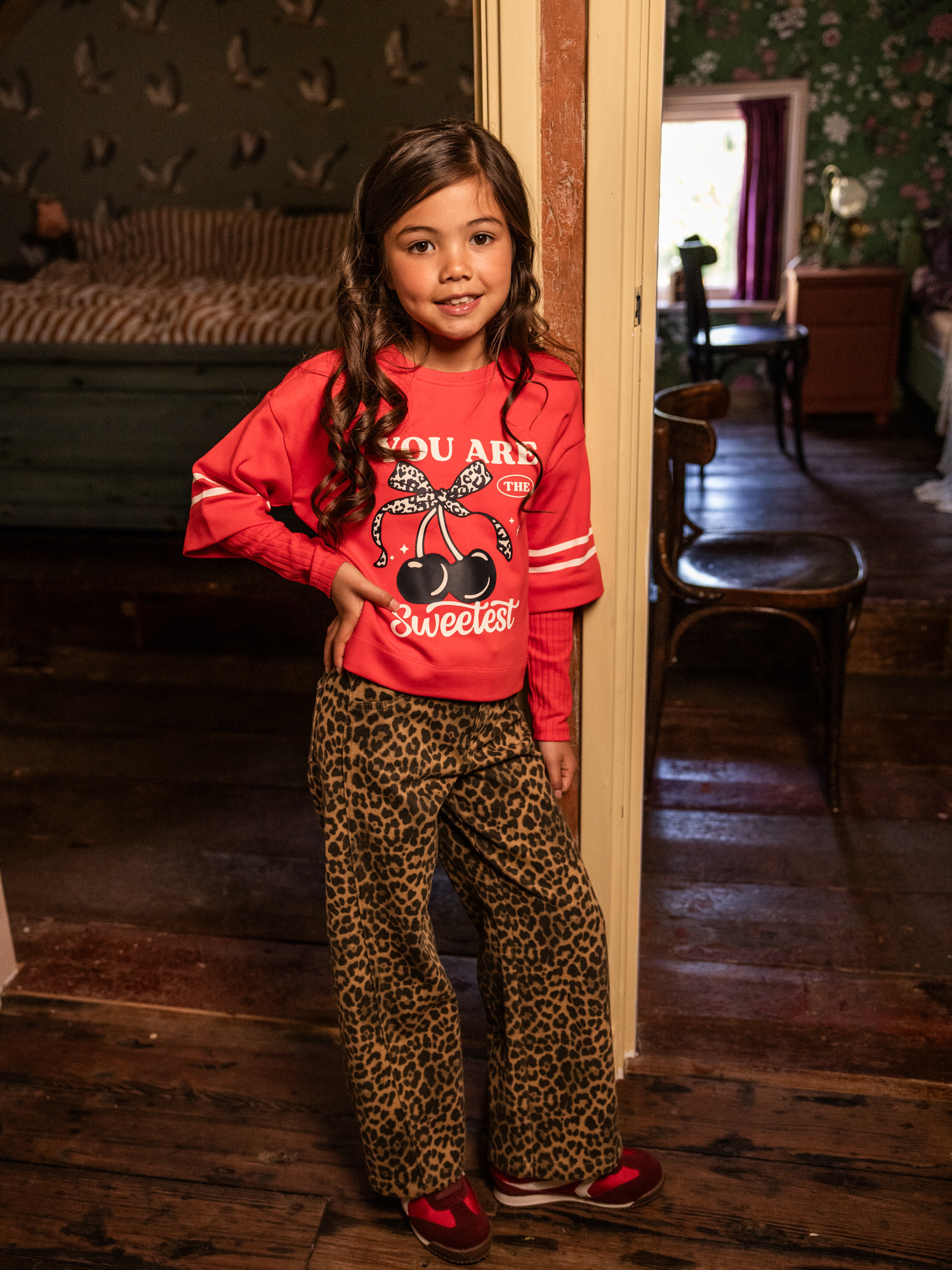 Looxs Little leopard jeans DESERT LEOPARD