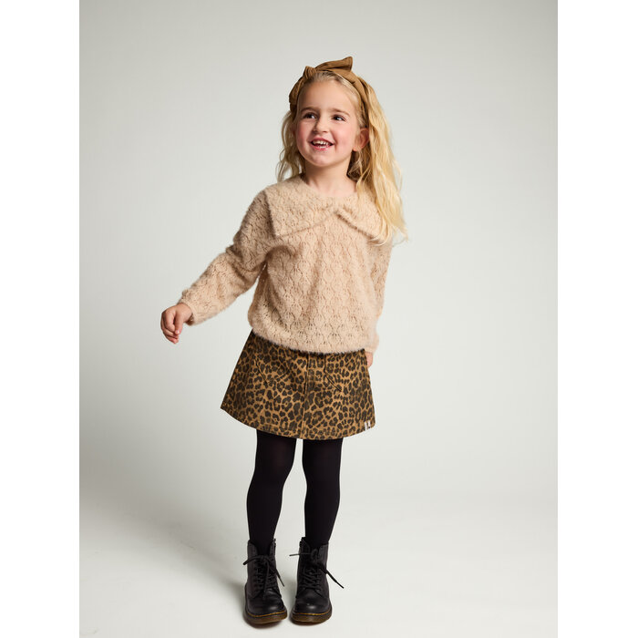 Looxs Little leopard jeans skirt DESERT LEOPARD