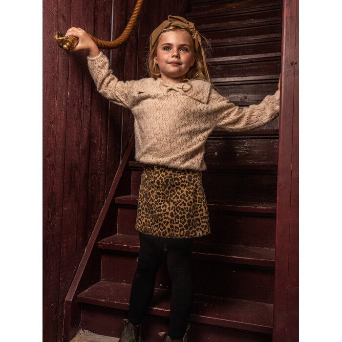 Looxs Little leopard jeans skirt DESERT LEOPARD