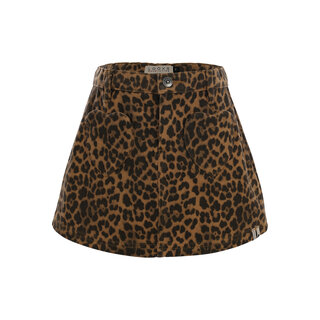 Looxs Little leopard jeans skirt DESERT LEOPARD