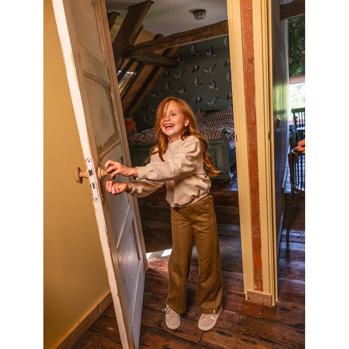 Looxs Little lurex sweatpants Olive