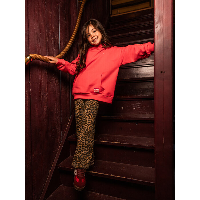 Looxs Little oversized hoody hot coral