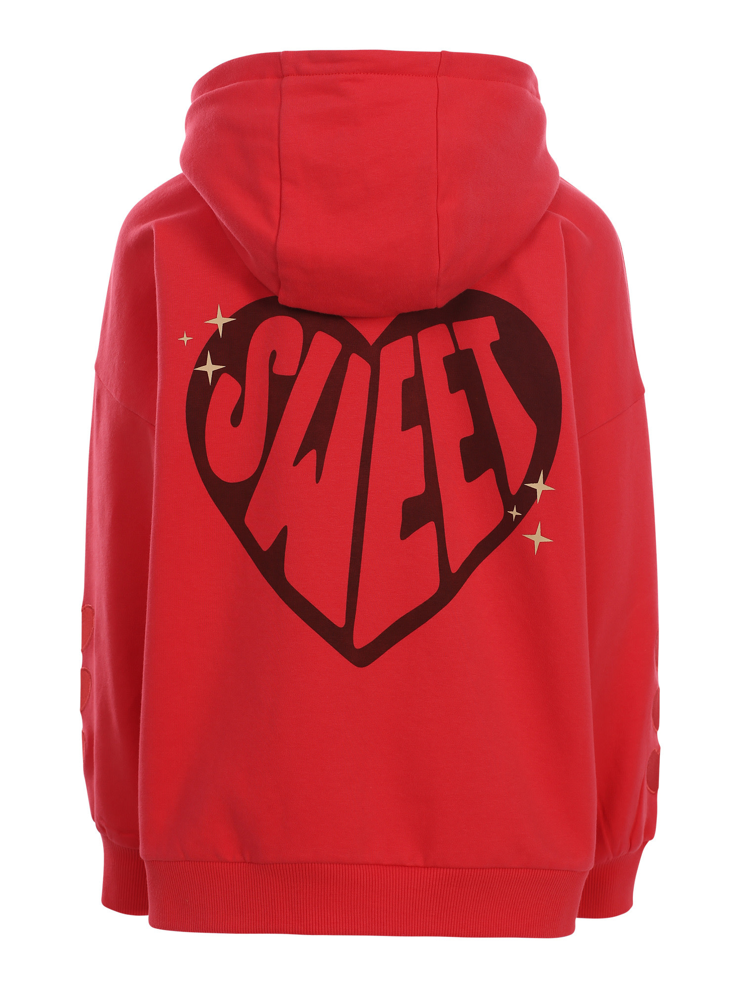 Looxs Little oversized hoody hot coral