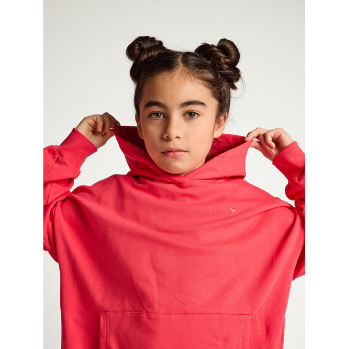 Looxs Little oversized hoody hot coral