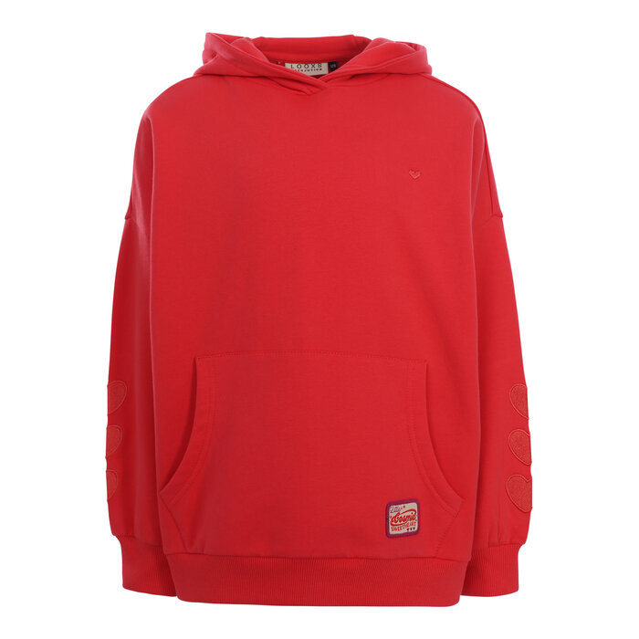 Looxs Little oversized hoody hot coral