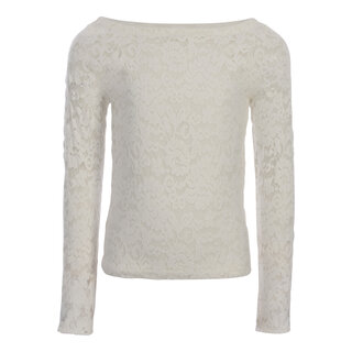 Looxs 10sixteen Lace Tee BLANC