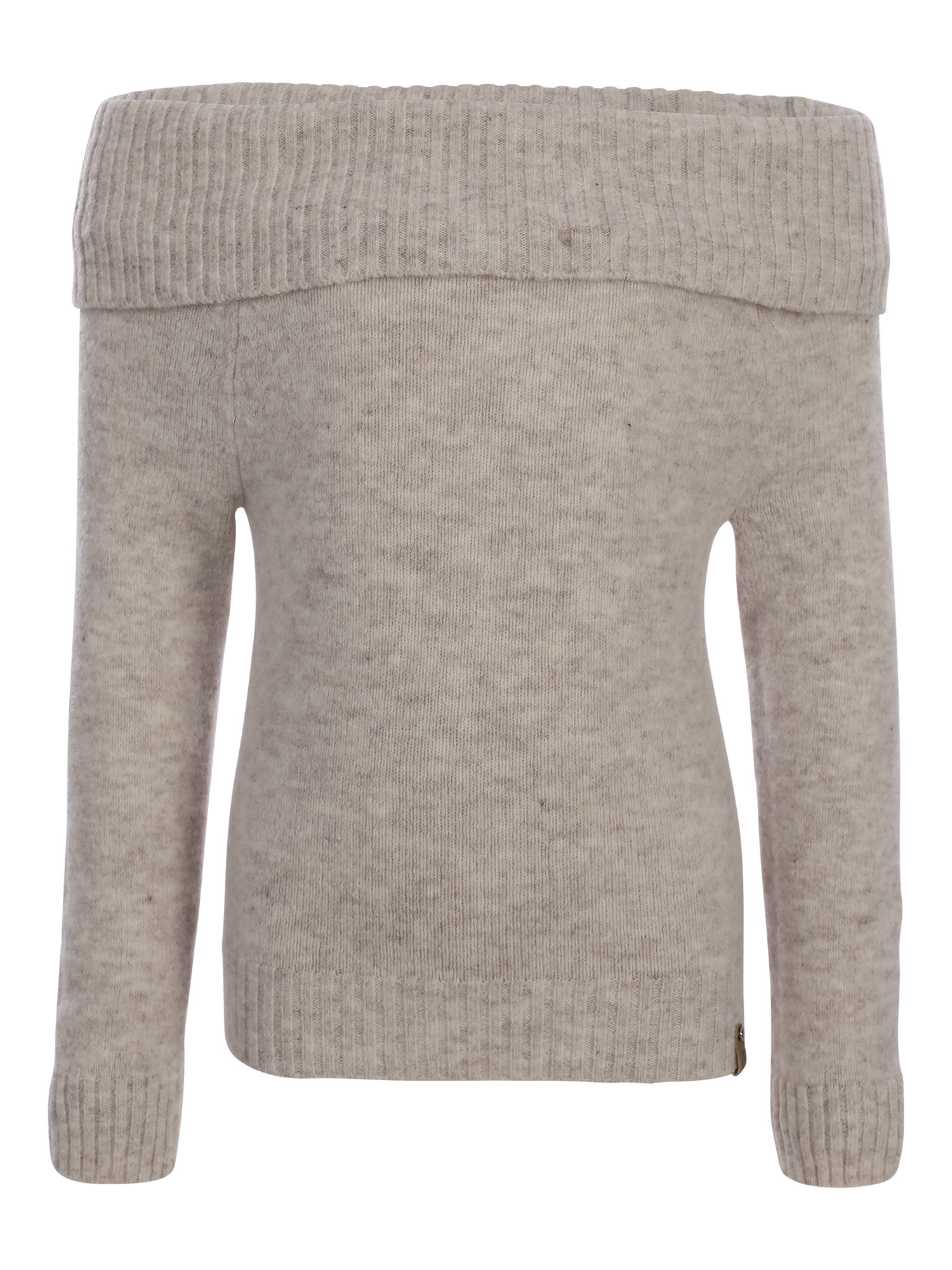 Looxs 10sixteen Off-shoulder Ivory Melee