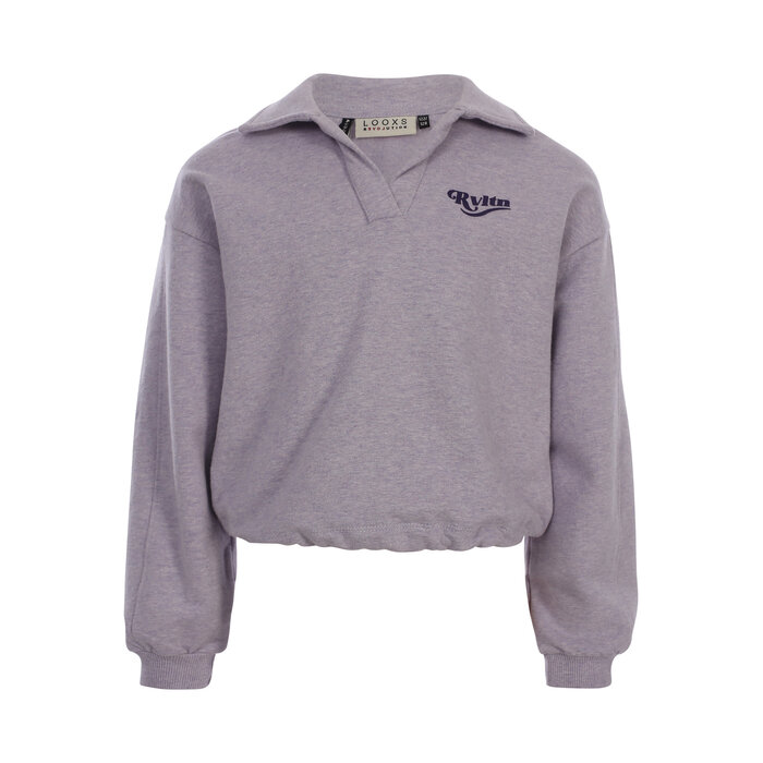 Looxs 10sixteen polo sweater SOFT LILAC