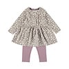 2 pc set, Dress ls, Leggings Elderberry