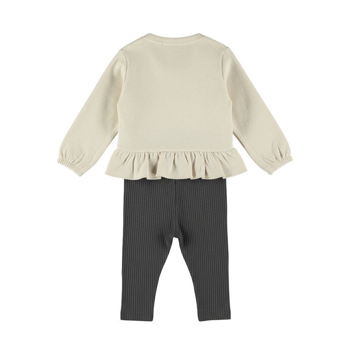 Dirkje 2 pc set, Sweater, Treggings Oatmeal melee