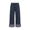 Jeans Denim dark blue, wide leg M60055-1