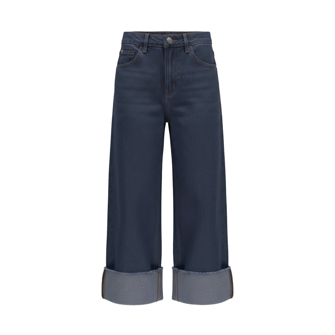No Way Monday Jeans Denim dark blue, wide leg M60055-1