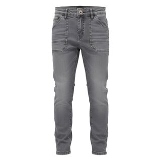 No Way Monday Jeans Denim mid. gray, tapered fit M60226-1