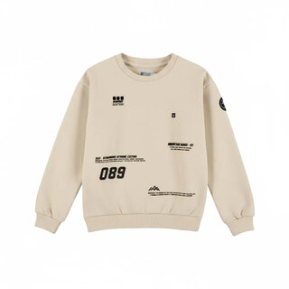 No Way Monday Sweater Feather gray
