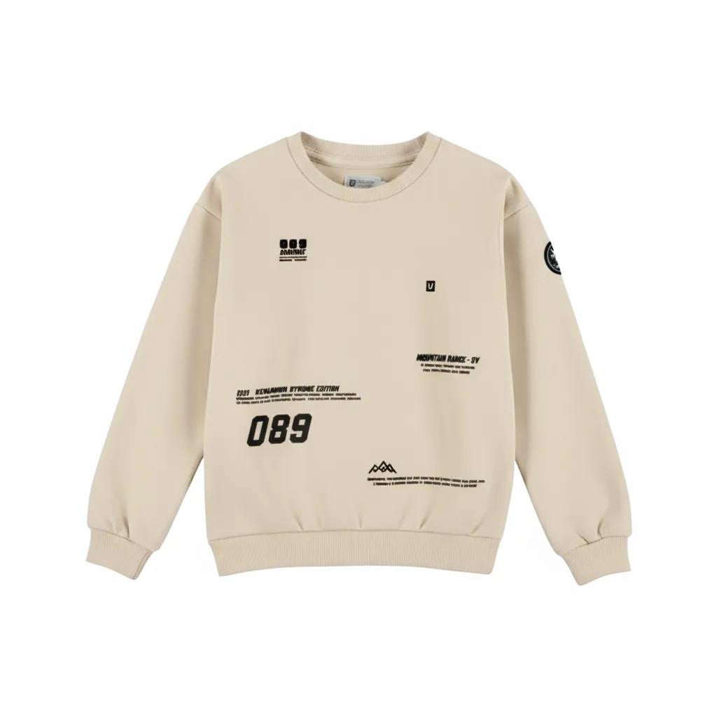 No Way Monday Sweater Feather gray