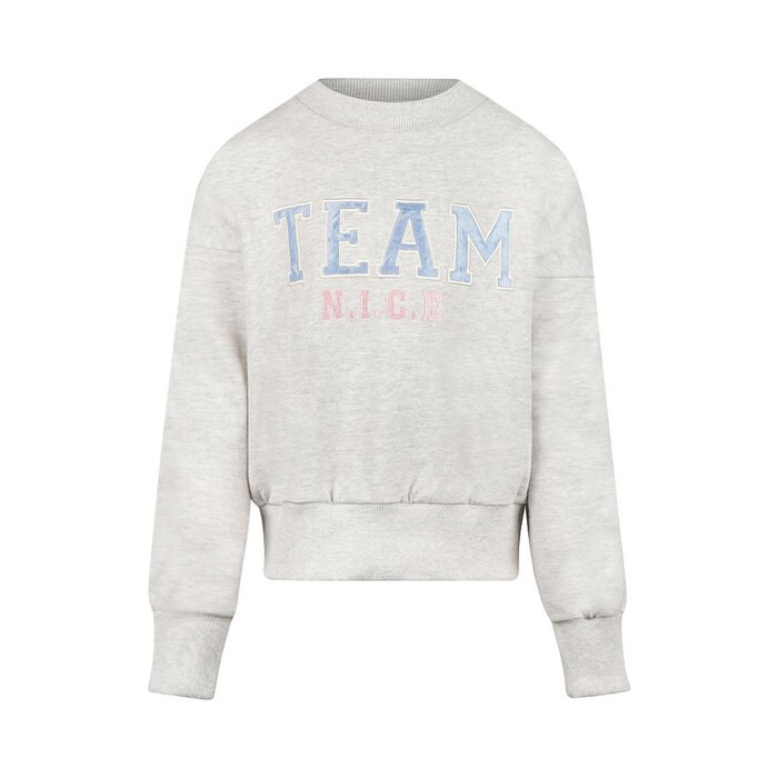 No Way Monday Sweater Grey melee, loose fit