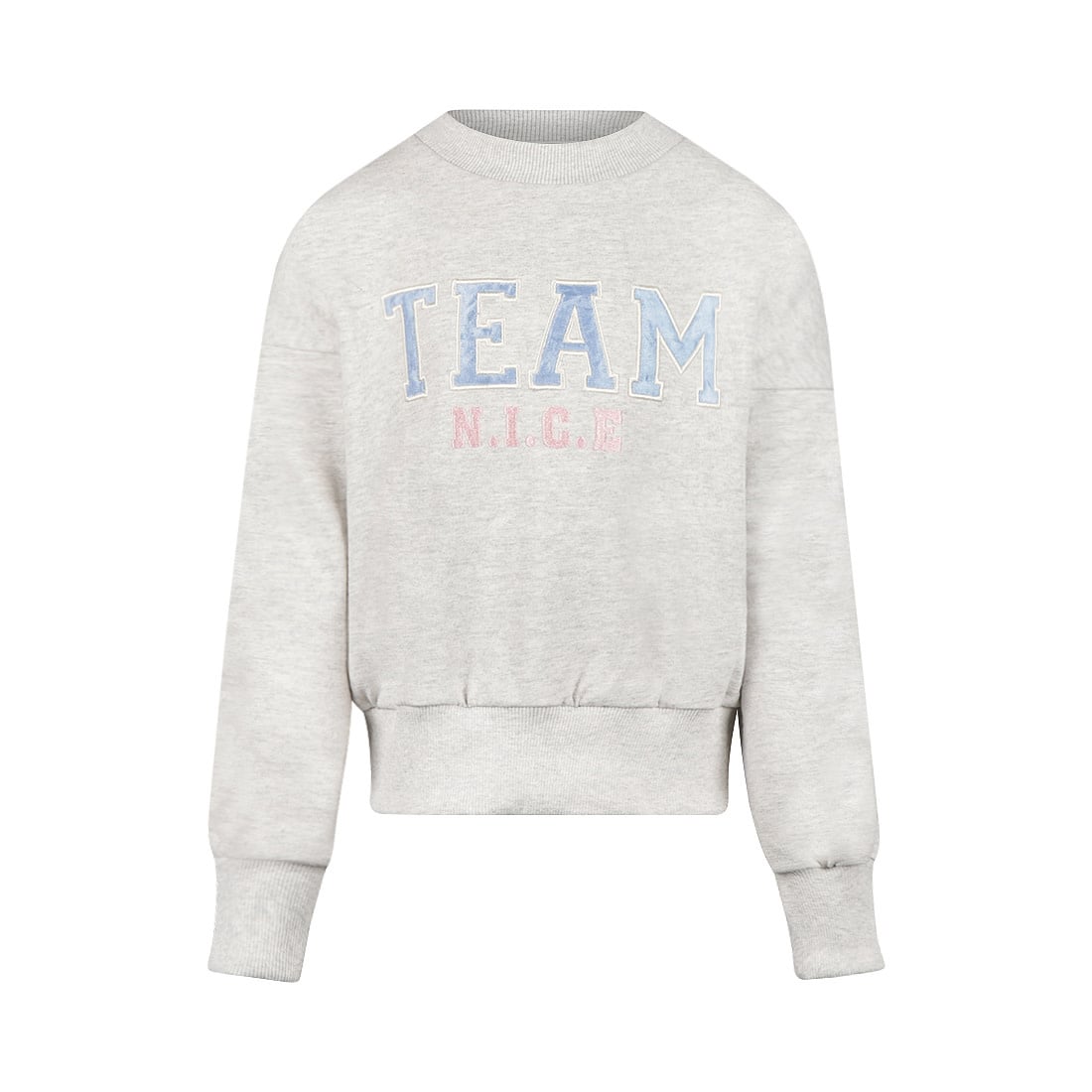 No Way Monday Sweater Grey melee, loose fit
