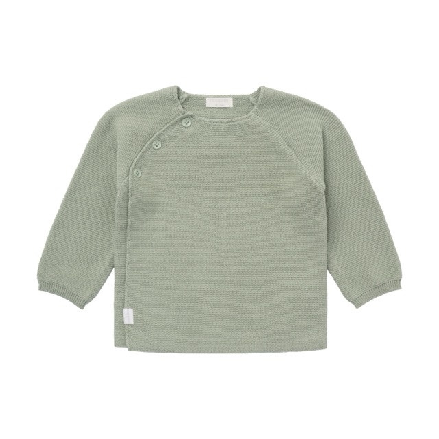 Noppies Cardigan Knit ls Pino - Iceberg Green