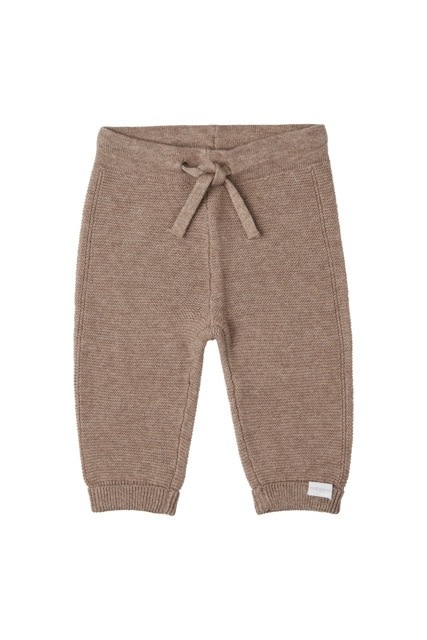 Noppies Pants Knit Grover - Taupe Melange
