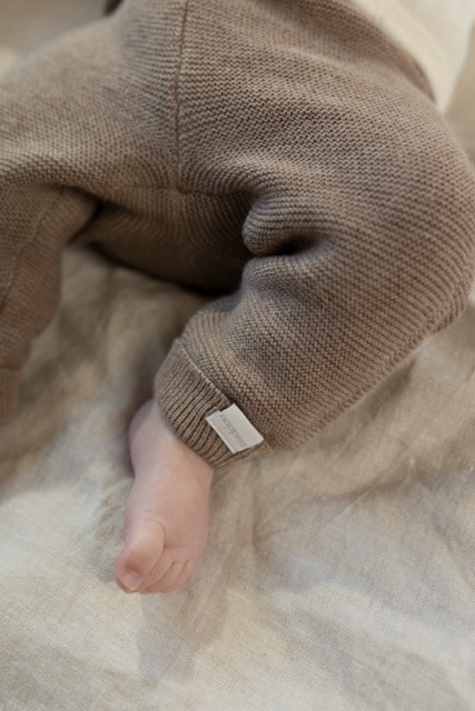 Noppies Pants Knit Grover - Taupe Melange