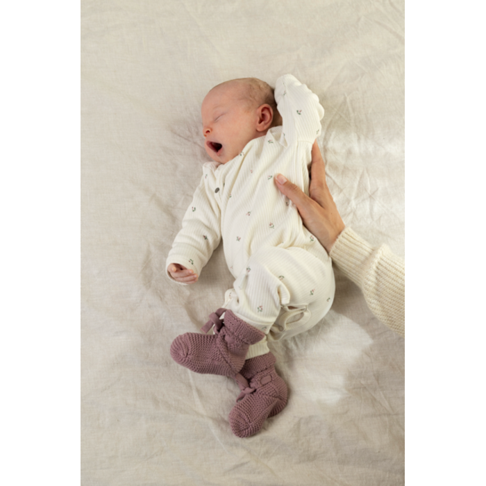 Noppies Playsuit LS AOP Egret