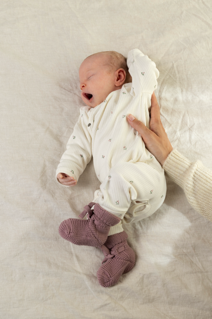 Noppies Playsuit LS AOP Egret