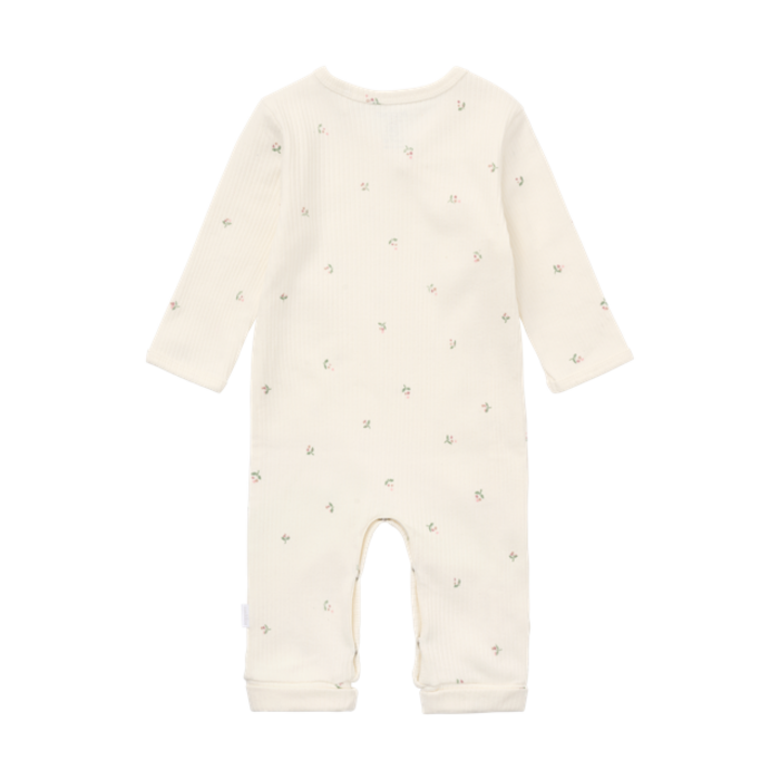 Noppies Playsuit LS AOP Egret