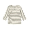 Top LS stripe Iceberg Green