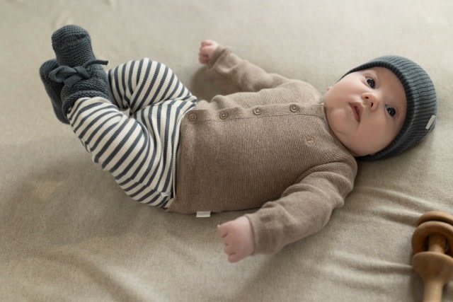 Noppies Pants regular fit stripe Stormy Weather
