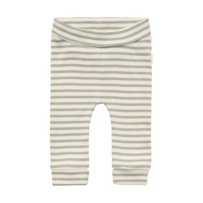 Noppies Pants regular fit stripe Iceberg Green